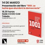 Toledo: presentación de '1001. La lucha que alumbró la democracia'