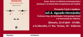 València: presentación de 'El pensamiento militarista'