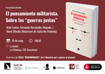 Barcelona: presentación de 'El pensamiento militarista'