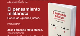 Sant Cugat del Vallès: presentación de 'El pensamiento militarista'
