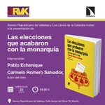 Madrid: presentación de 'Las elecciones que acabaron con la monarquía'