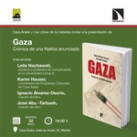 Madrid: presentación de 'Gaza. Crónica de una Nakba anunciada'