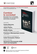 Madrid: presentación de 'Cambiar la sociedad'