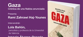 València: presentación de 'Gaza. Crónica de una Nakba anunciada'