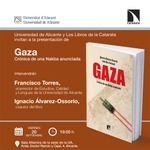 Alicante: presentación de 'Gaza. Crónica de una Nakba anunciada'