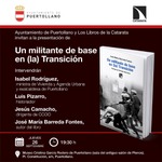 Puertollano: presentación de 'Un militante de base en (la) Transición'