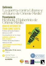 Almería: presentación de 'Hezbolá. El laberinto de Oriente Medio'