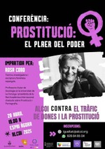 Alcoi, conferencia: 'Prostitució: El plaer del Poder'