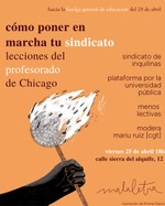 Madrid: presentación de 'Cómo poner en marcha tu sindicato'