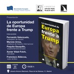 Madrid: presentación de 'La oportunidad de Europa frente a Trump'