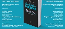 Vitoria-Gasteiz: presentación de 'Más allá de a derecha'
