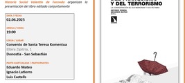 Donostia - San Sebastián: presentación de 'Herencias del franquismo y del terrorismo'