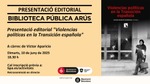 Barcelona: presentación de 'Violencias políticas en la Transición española'