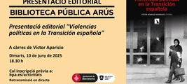 Barcelona: presentación de 'Violencias políticas en la Transición española'