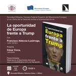Bilbao: presentación de 'La oportunidad de Europa frente a Trump'