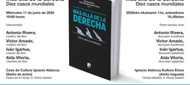 Vitoria-Gasteiz: presentación de 'Más allá de la derecha'