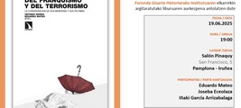 Pamplona-Iruñea: presentación de 'Herencias del franquismo y del terrorismo'
