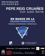 València, viernes 12 de septiembre: presentación de 'En manos de la desinformación'