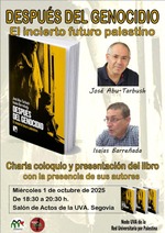 Segovia: presentación de 'Después del genocidio'