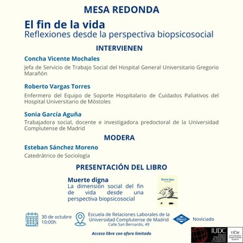 Madrid: presentación de 'Muerte digna'