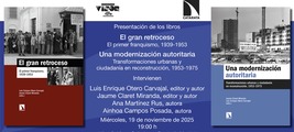 Madrid: presentación de 'El gran retroceso' y 'Una modernización autoritaria'