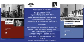 Madrid: presentación de 'El gran retroceso' y 'Una modernización autoritaria'