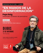 València: presentación de 'En manos de la desinformación'