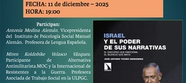 Las Palmas de Gran Canaria: presentación de 'Israel y el poder de sus narrativas'