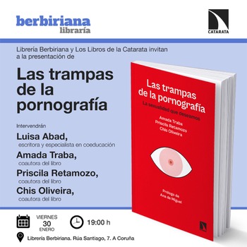 A Coruña: presentación de 'Las trampas de la pornografía'