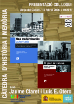 Castellón: presentación de 'El gran retroceso' y 'Una modernización autoritaria'