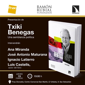 San Sebastián-Donostia: presentación de 'Txiki Benegas'