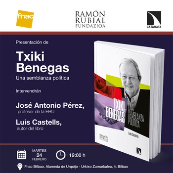 Bilbao: presentación de 'Txiki Benegas'