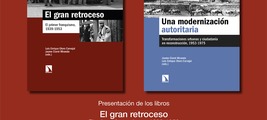Zaragoza: presentación de 'El gran retroceso' y 'Una modernización autoritaria'