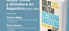 Barcelona: presentación de 'Golpe militar y dictadura en Argentina (1976-1983)'