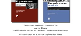 Barcelona: mesa redonda sobre los libros 'El gran retroceso' y 'Una modernización autoritaria'