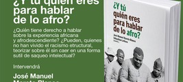 Burgos: ​presentación de '¿Y tú quién eres para hablar de lo afro?'