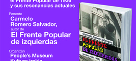 Bilbao, charla: Alianzas de izquierda bajo presión: el Frente Popular de 1936 y sus resonancias actuales
