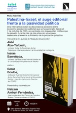 Madrid, mesa redonda. Palestina-Israel: el auge editorial frente a la pasividad política