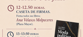 Valladolid: presentación y firma de 'Moda y política'