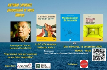 València:  presentació de 'Mundanizción de la ciencia'