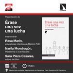 Pamplona-Iruñea: presentación de   Érase una vez una lucha 