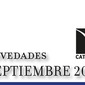 Novedades septiembre 2020